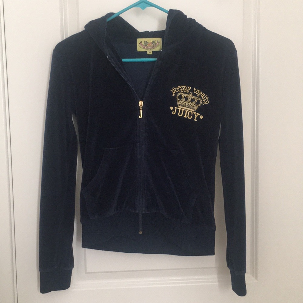Navy blue Juicy Couture tracksuit